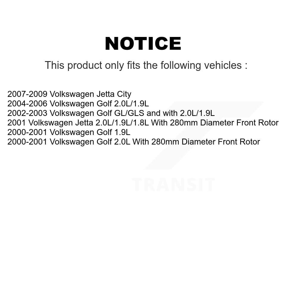Transit Auto - KC8-101028S - Front and Rear Disc Brake Kits image 24