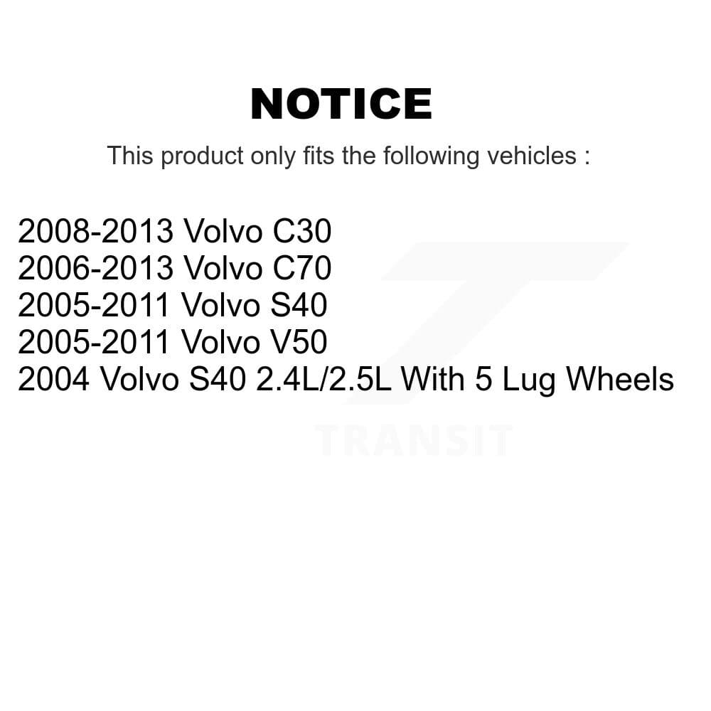 Transit Auto - KC8-101111N - Rear Disc Brake Kits image 24