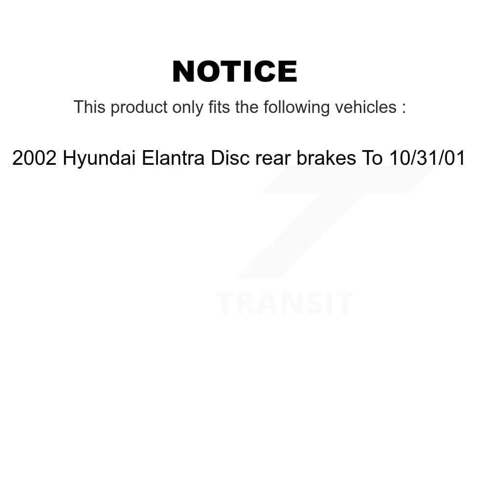 Transit Auto - KC8-101176S - Front and Rear Disc Brake Kits image 24