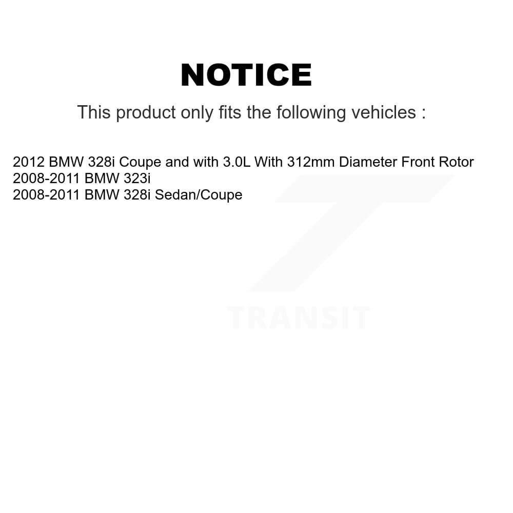 Transit Auto - KC8-101250T - Front and Rear Disc Brake Kits image 24