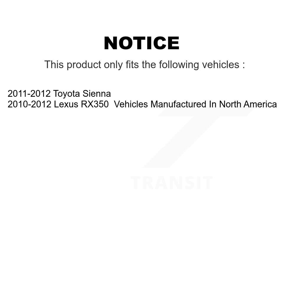 Transit Auto - KC8-101278P - Front and Rear Disc Brake Kits image 24