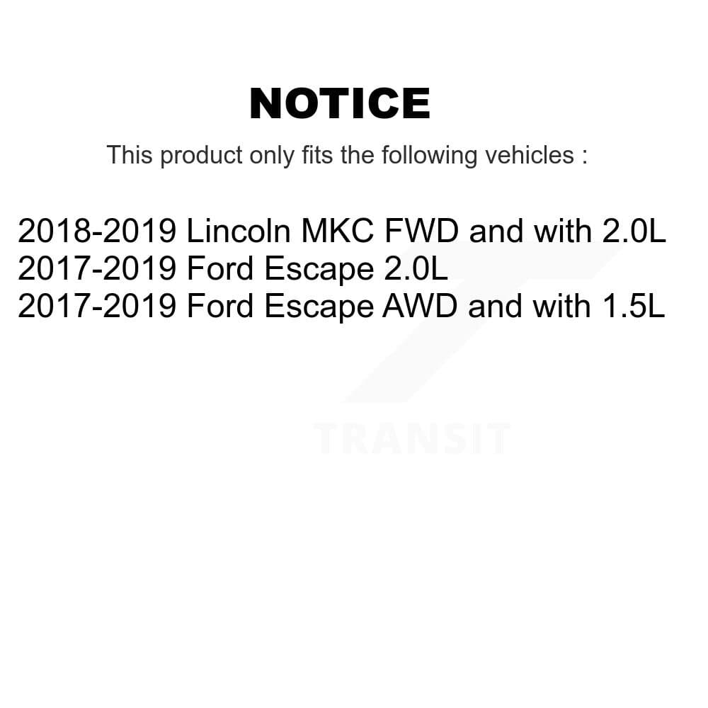 Transit Auto - KC8-101280P - Front and Rear Disc Brake Kits image 24