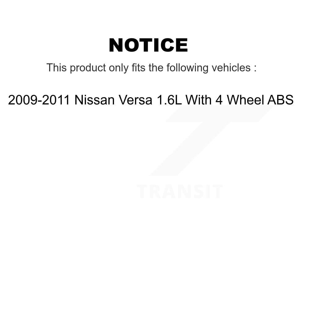 Transit Auto - KC8-101367C - Front and Rear Disc Brake Kits image 24