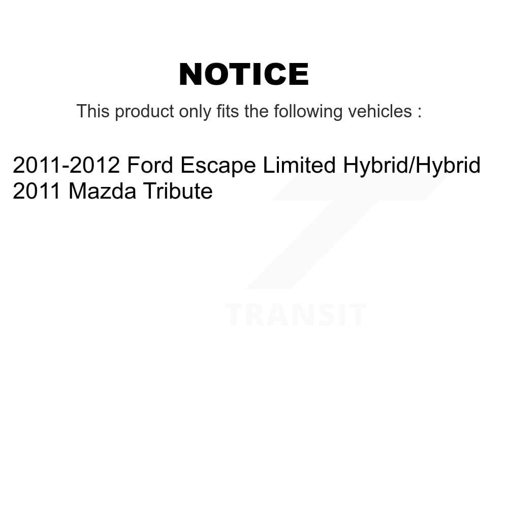 Transit Auto - KC8-101582N - Front and Rear Disc Brake Kits image 24