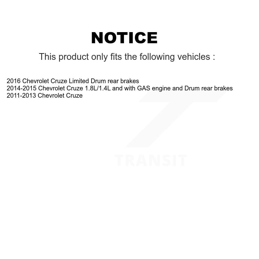 Transit Auto - KC8-101625N - Front and Rear Disc Brake Kits image 24