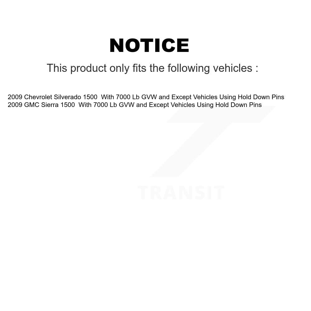 Transit Auto - KC8-101665N - Front and Rear Disc Brake Kits image 24
