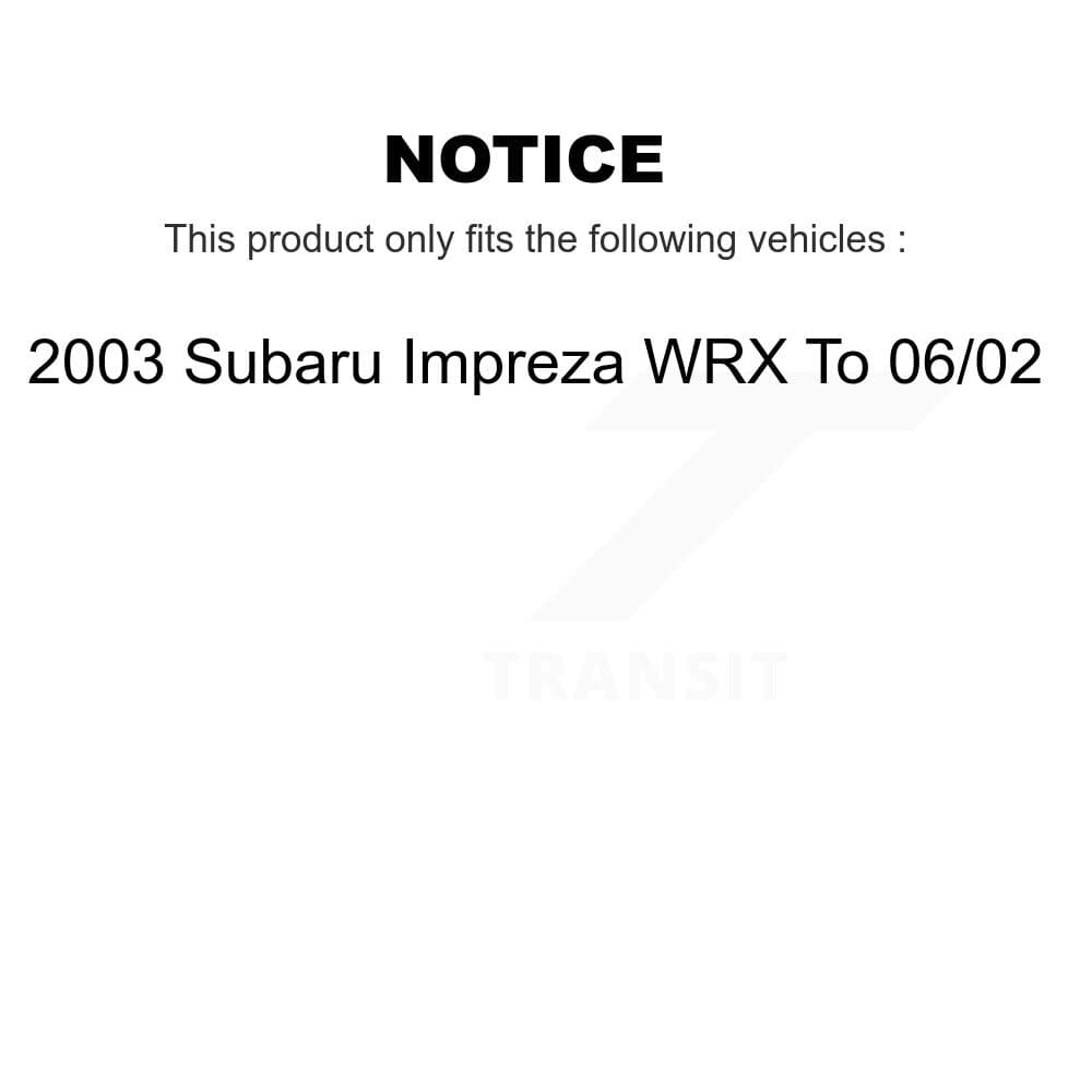 Transit Auto - KC8-101673N - Front and Rear Disc Brake Kits image 24