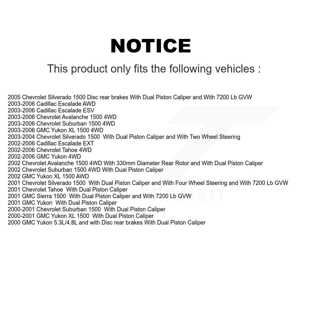 Transit Auto - KC8-102126N - Front and Rear Disc Brake Kits image 24