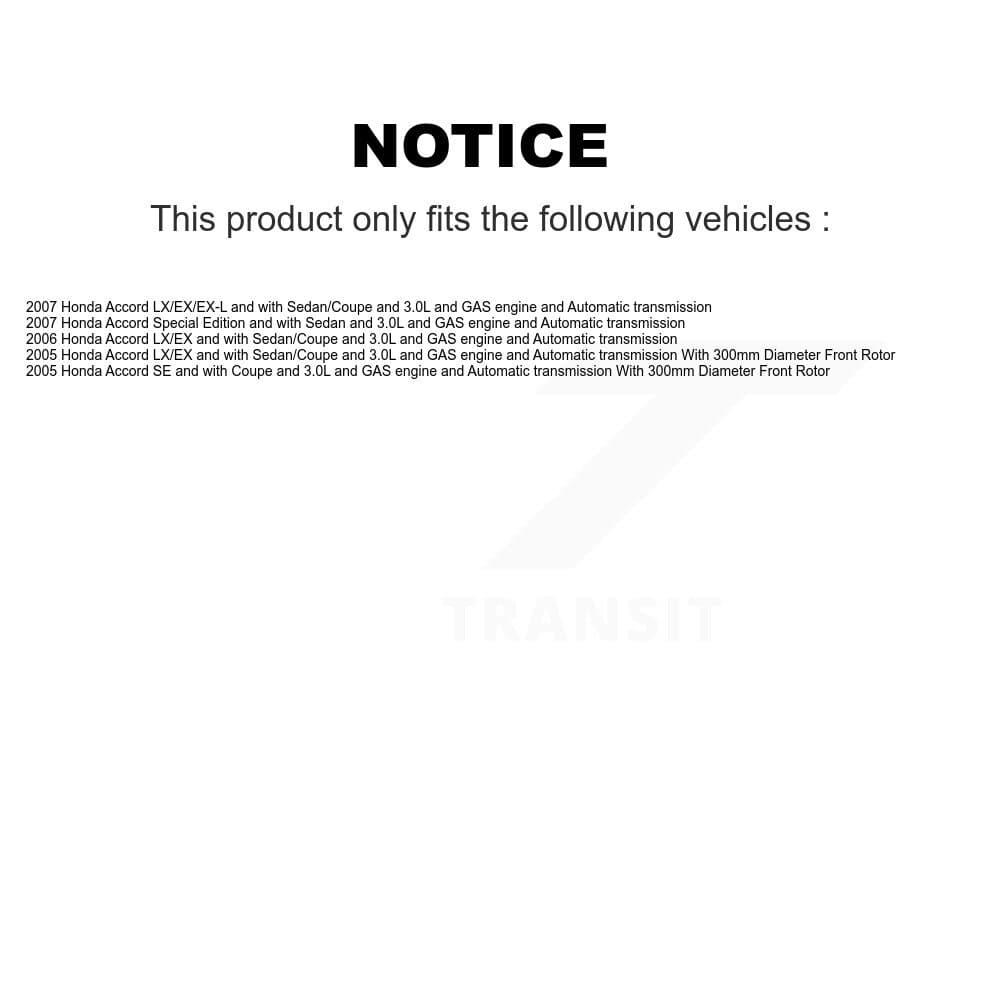Transit Auto - KC8-103060N - Front and Rear Disc Brake Kits image 24