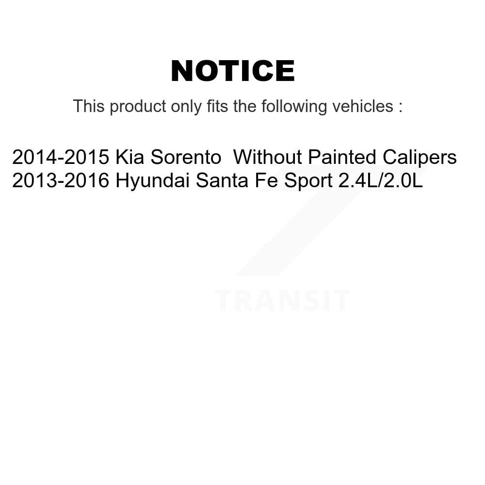 Transit Auto - KCD-100003P - Front Disc Brake Kits image 24