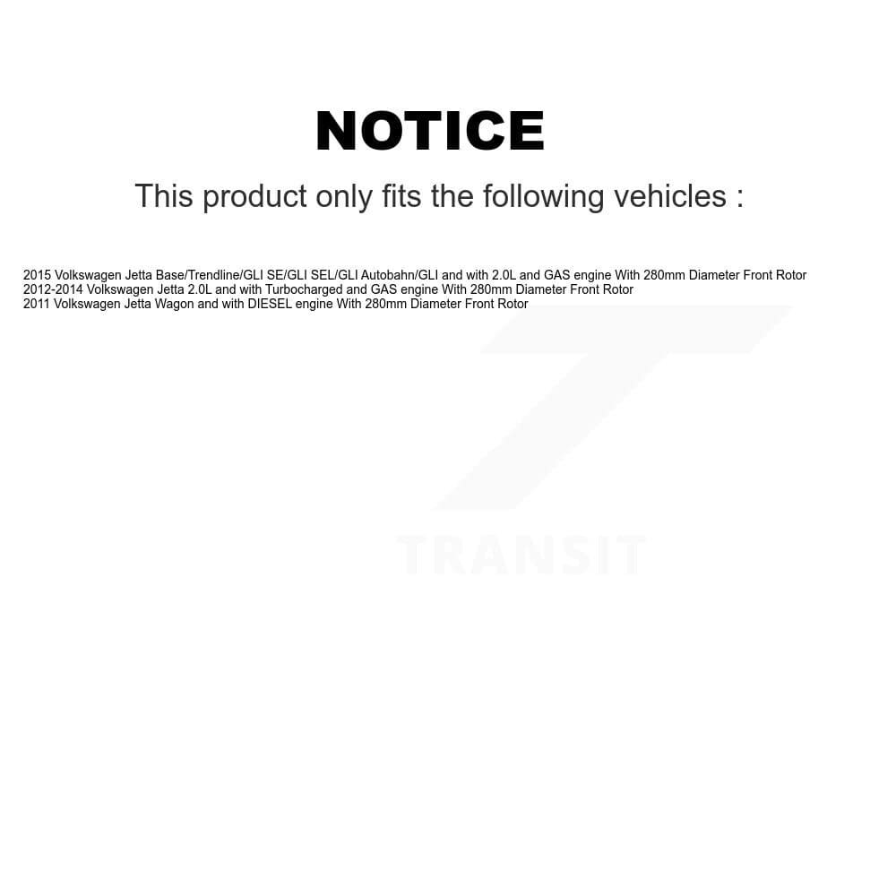 Transit Auto - KCD-100030S - Front Disc Brake Kits image 24