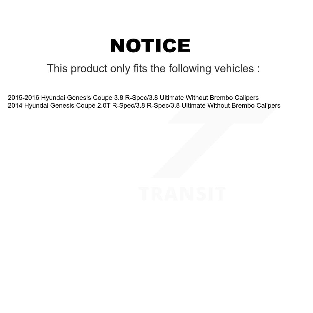 Transit Auto - KCD-100038C - Front Disc Brake Kits image 24