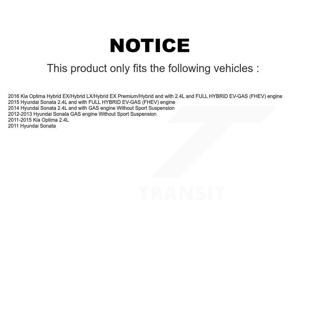Transit Auto - KCD-100038S - Front Disc Brake Kits image 24