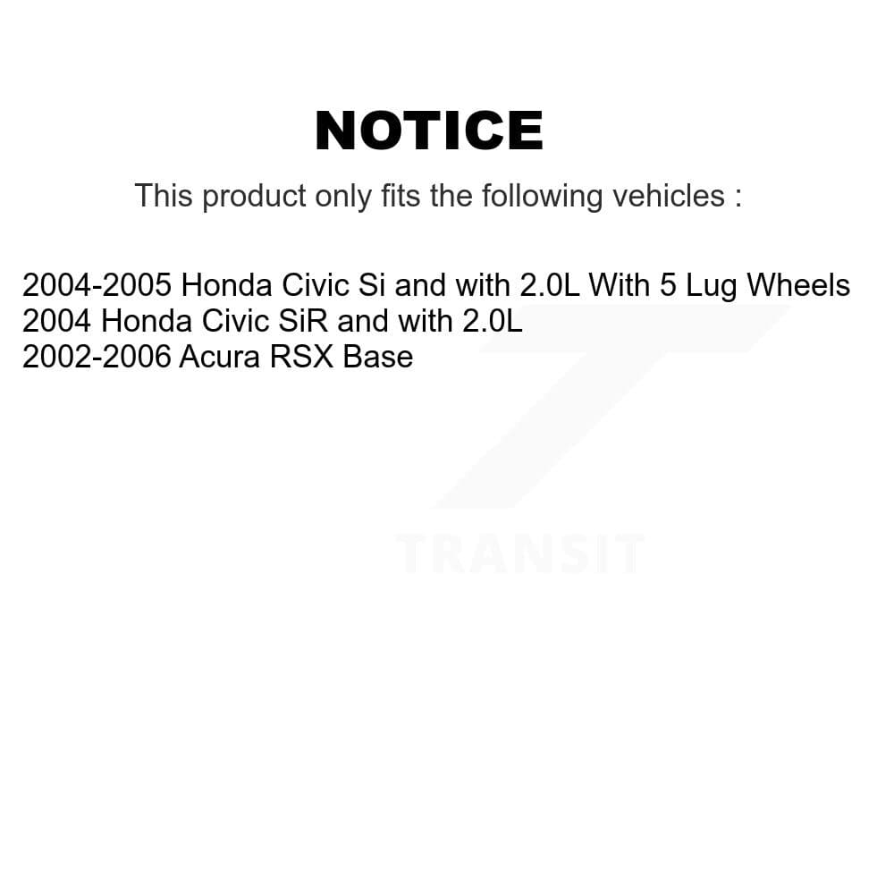Transit Auto - KCD-100060S - Front Disc Brake Kits image 24