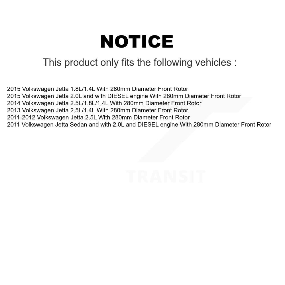 Transit Auto - KCD-100066N - Front Disc Brake Kits image 24