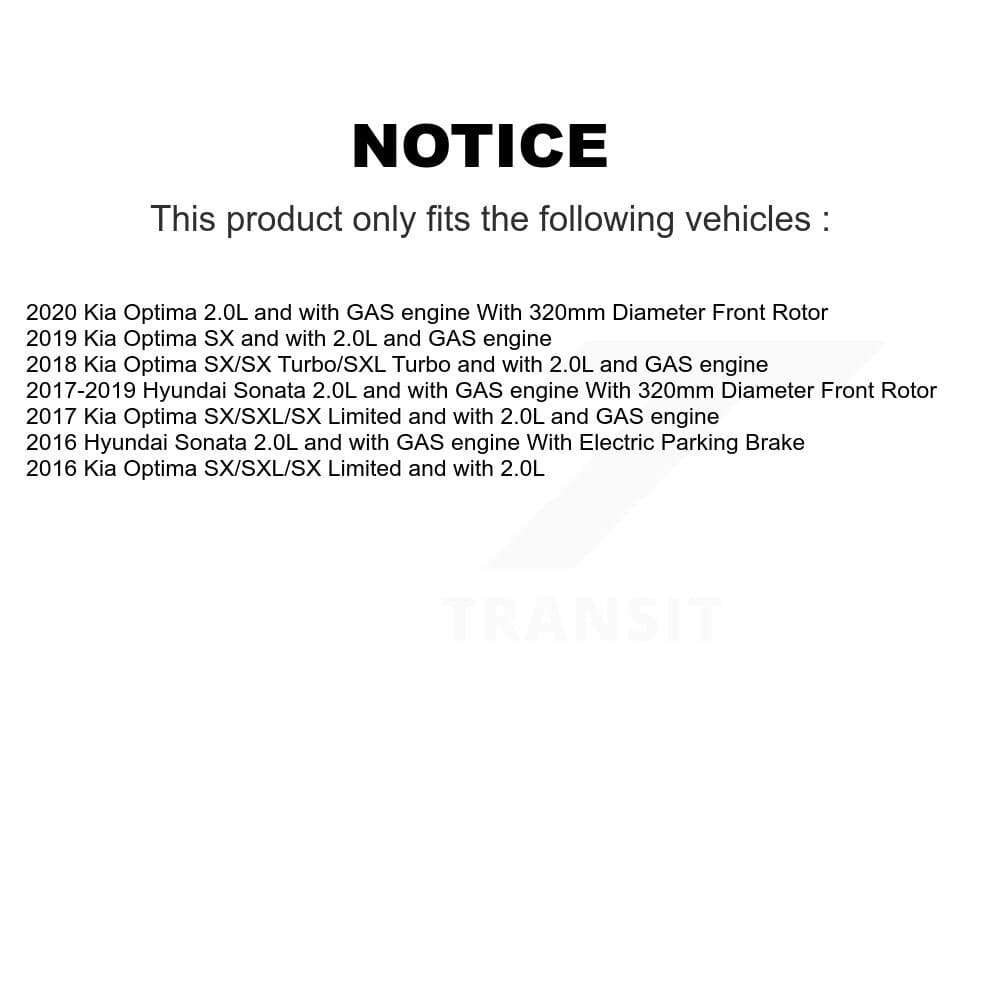 Transit Auto - KCD-100073P - Front Disc Brake Kits image 24
