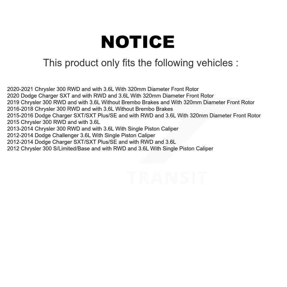 Transit Auto - KCD-100128T - Front Disc Brake Kits image 24