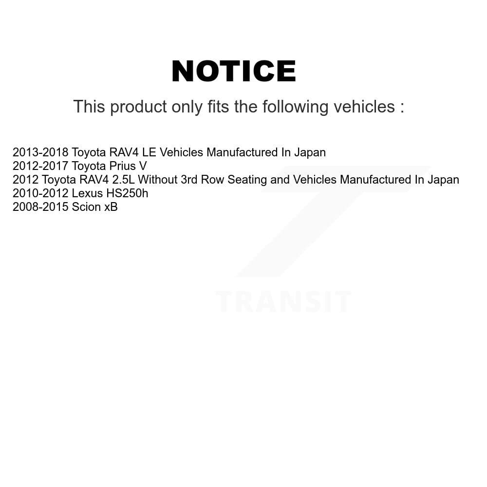 Transit Auto - KCD-100180C - Front Disc Brake Kits image 24