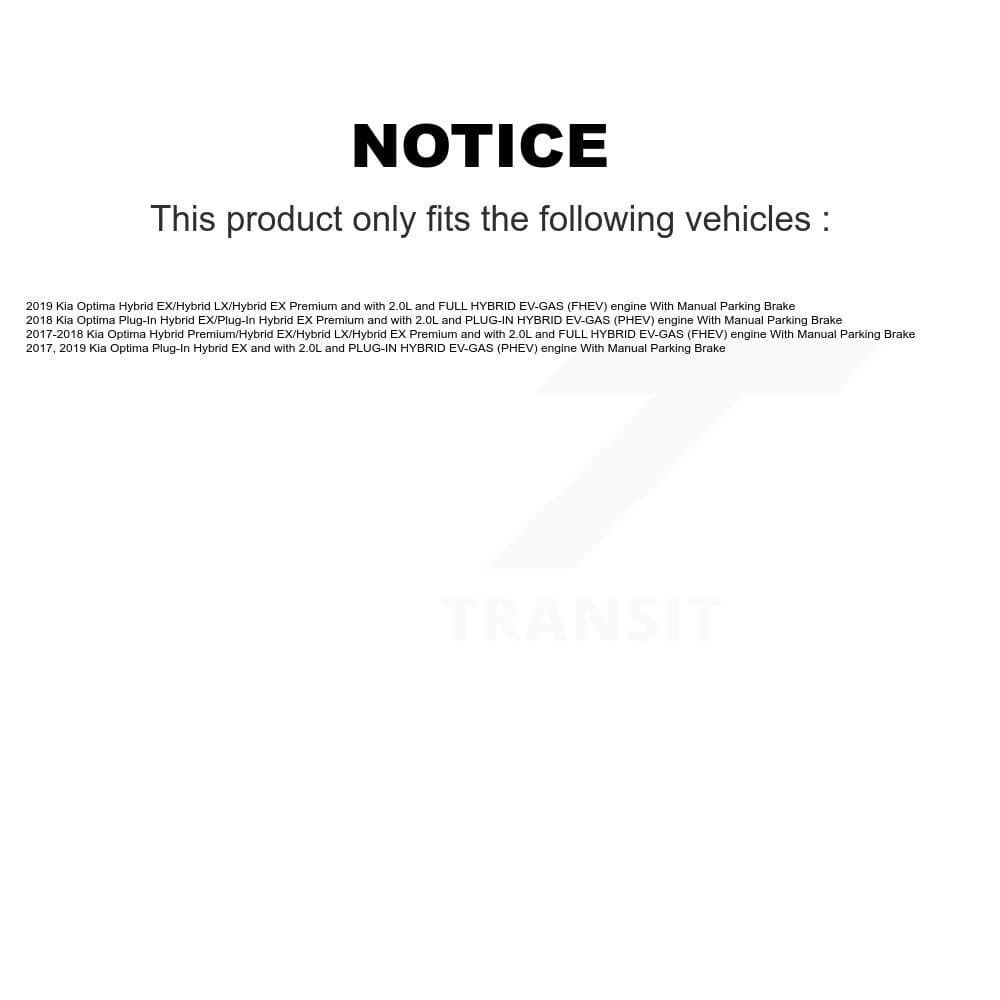 Transit Auto - KCD-100227T - Front and Rear Disc Brake Kits image 24