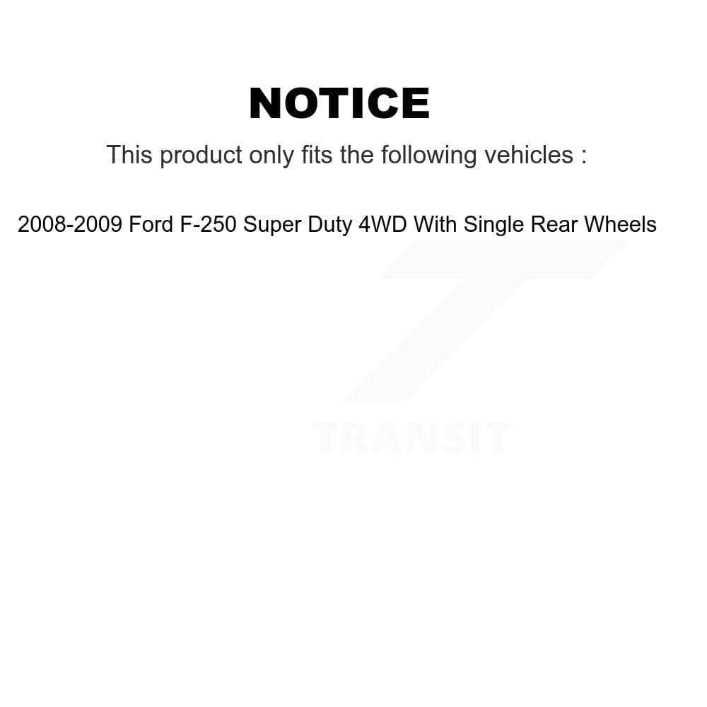Transit Auto - KCD-100236S - Front and Rear Disc Brake Kits image 24