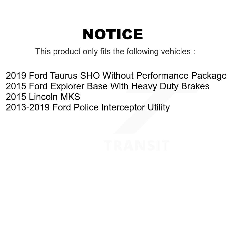 Transit Auto - KCD-100242T - Front and Rear Disc Brake Kits image 24