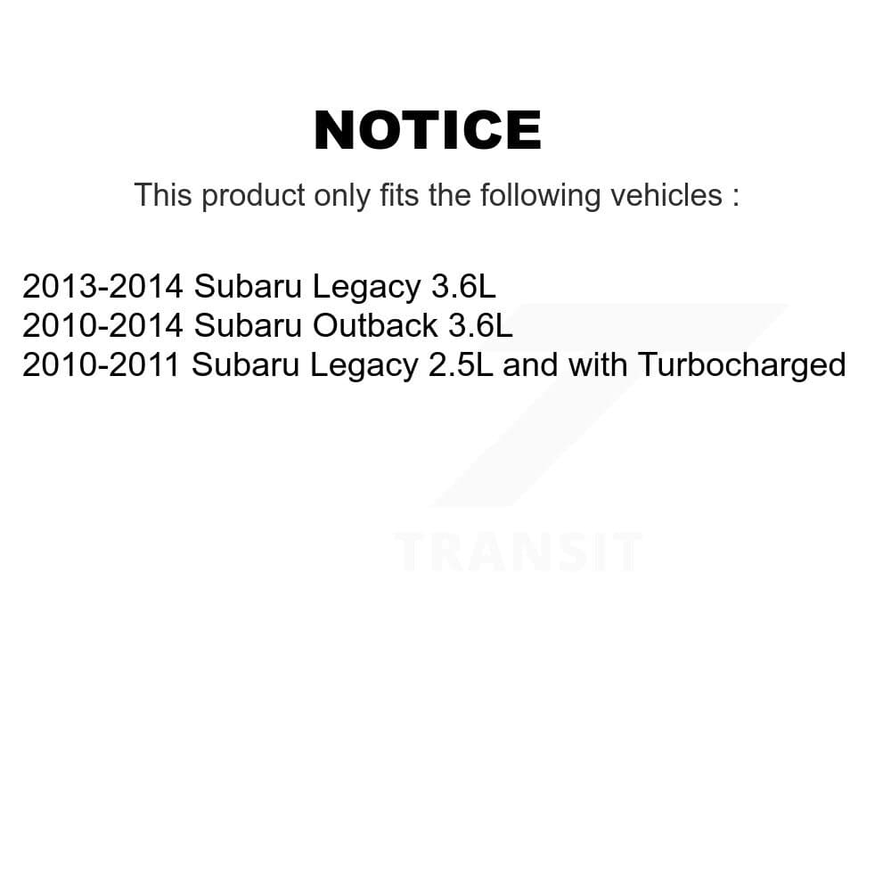 Transit Auto - KCD-100272P - Front and Rear Disc Brake Kits image 24