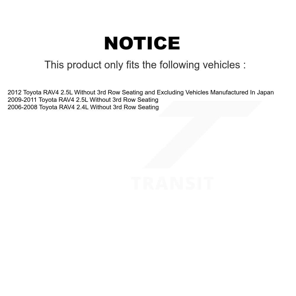 Transit Auto - KCD-100295T - Front and Rear Disc Brake Kits image 24