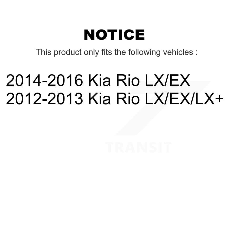 Transit Auto - KCD-100301C - Front and Rear Disc Brake Kits image 24