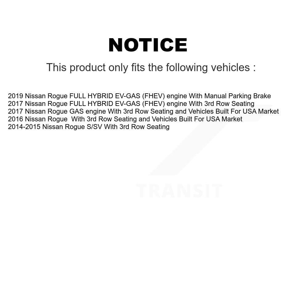 Transit Auto - KCD-100320S - Front and Rear Disc Brake Kits image 24