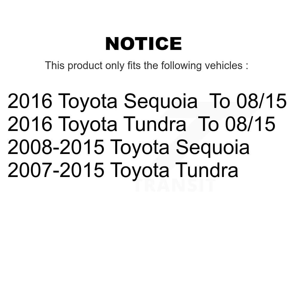 Transit Auto - KCD-100361P - Front and Rear Disc Brake Kits image 24