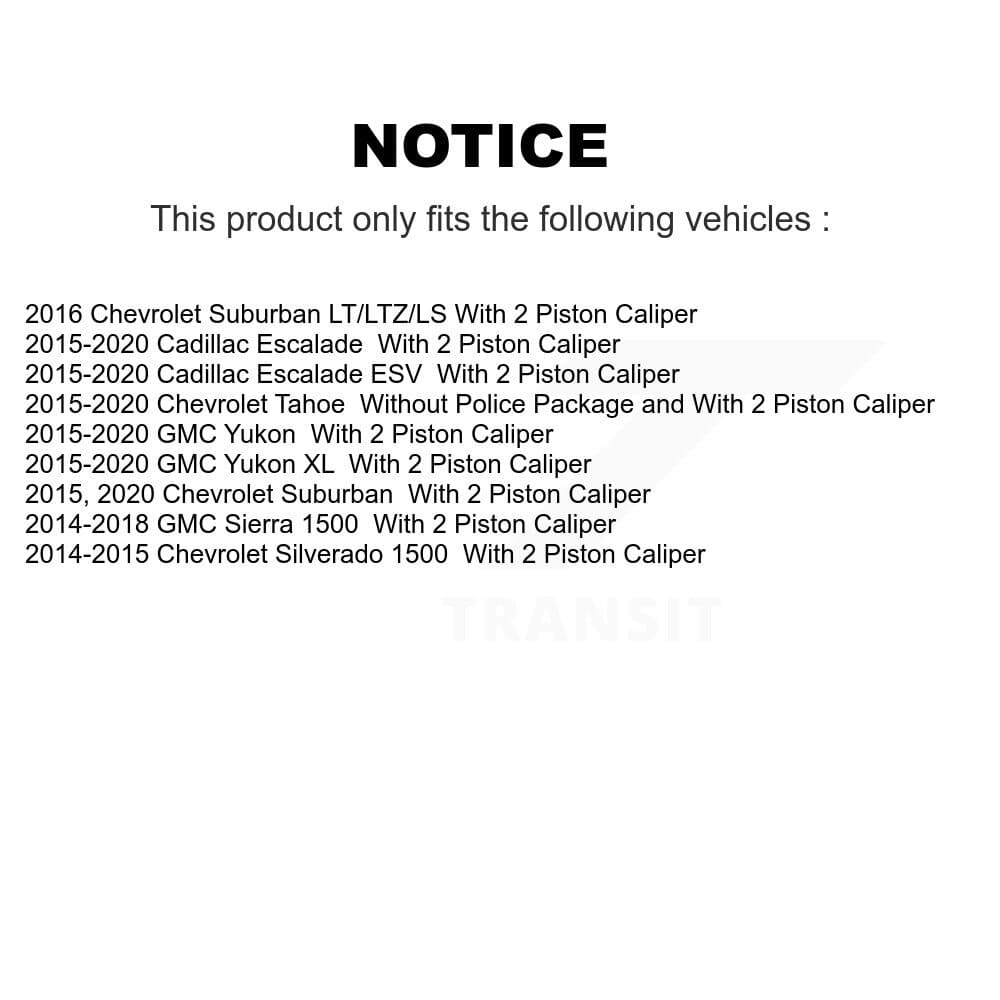 Transit Auto - KCD-100361S - Front and Rear Disc Brake Kits image 24