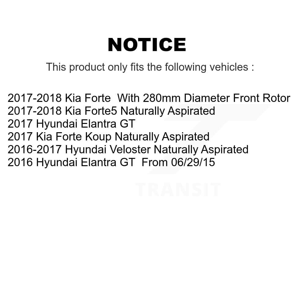 Transit Auto - KCD-100371N - Front Disc Brake Kits image 24
