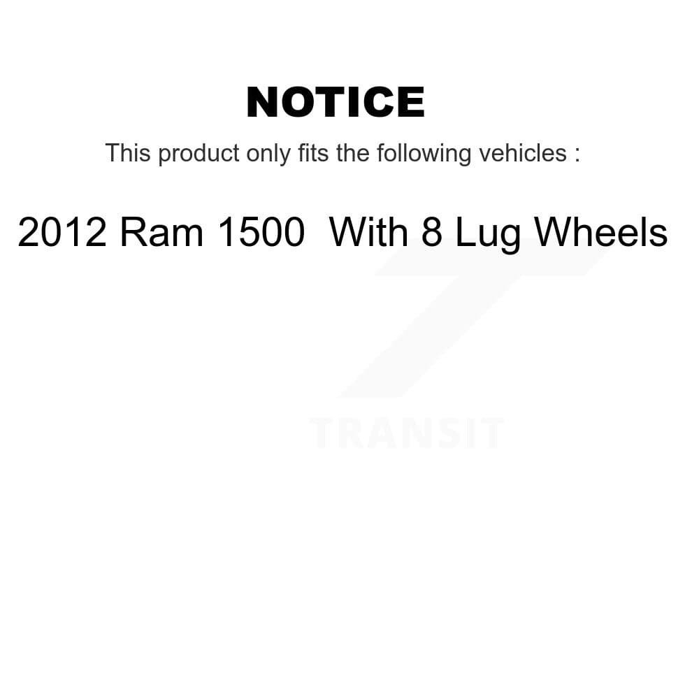 Transit Auto - KCD-100388T - Front and Rear Disc Brake Kits image 24