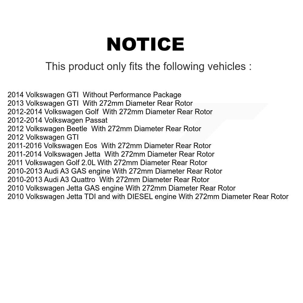 Transit Auto - KCD-100444T - Rear Disc Brake Kits image 24