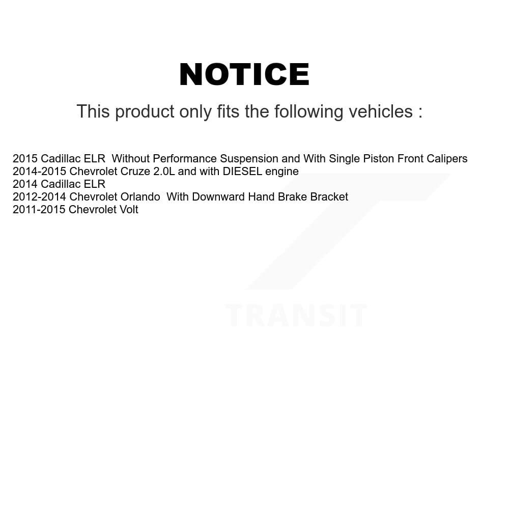 Transit Auto - KCD-100447C - Rear Disc Brake Kits image 24