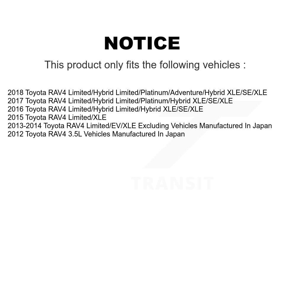 Transit Auto - KCD-100447N - Front and Rear Disc Brake Kits image 24