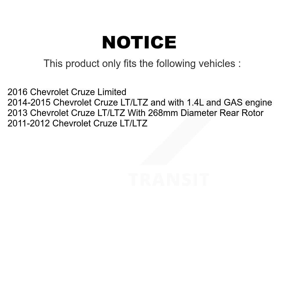 Transit Auto - KCD-100454T - Rear Disc Brake Kits image 24