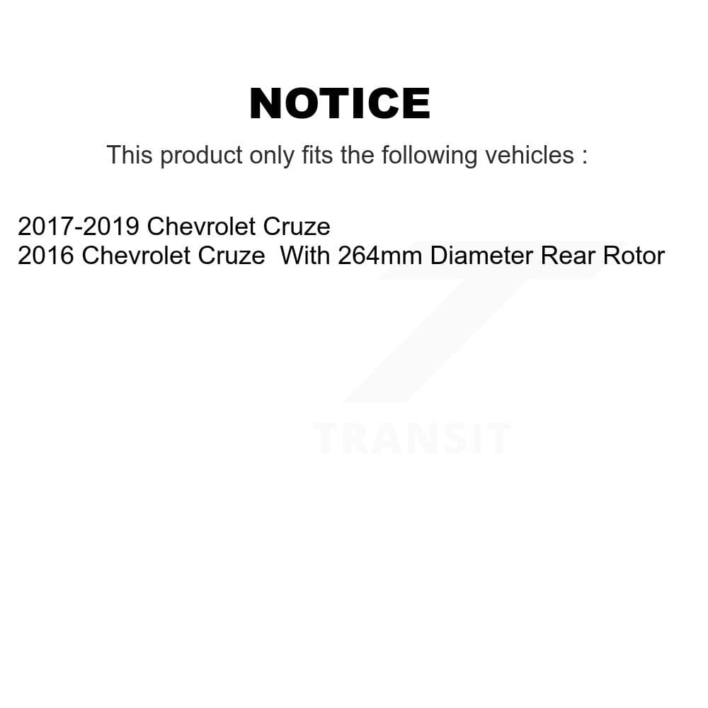 Transit Auto - KCD-100455P - Rear Disc Brake Kits image 24
