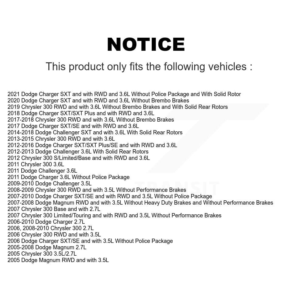 Transit Auto - KCD-100479S - Rear Disc Brake Kits image 24
