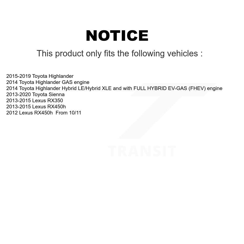 Transit Auto - KCD-100484S - Rear Disc Brake Kits image 24