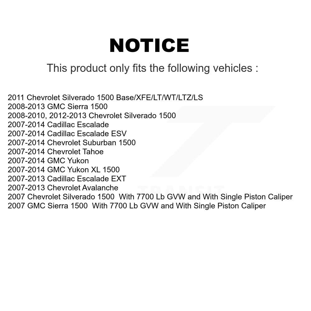 Transit Auto - KCD-100489T - Rear Disc Brake Kits image 24