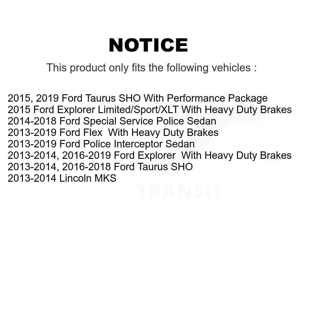 Transit Auto - KCD-100497C - Rear Disc Brake Kits image 24