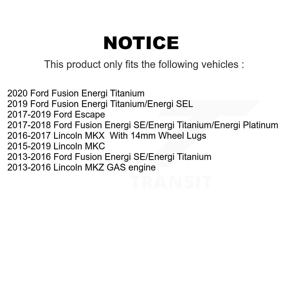 Transit Auto - KCD-100519P - Rear Disc Brake Kits image 24