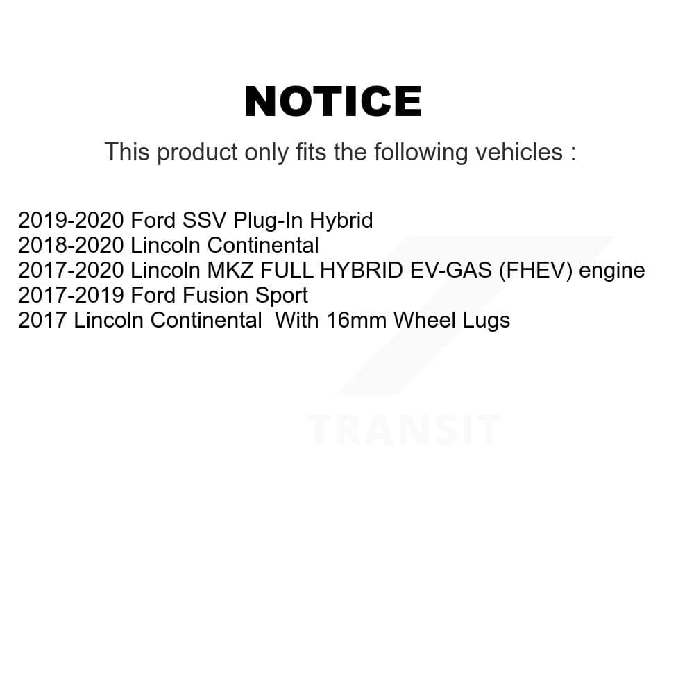 Transit Auto - KCD-100526T - Rear Disc Brake Kits image 24