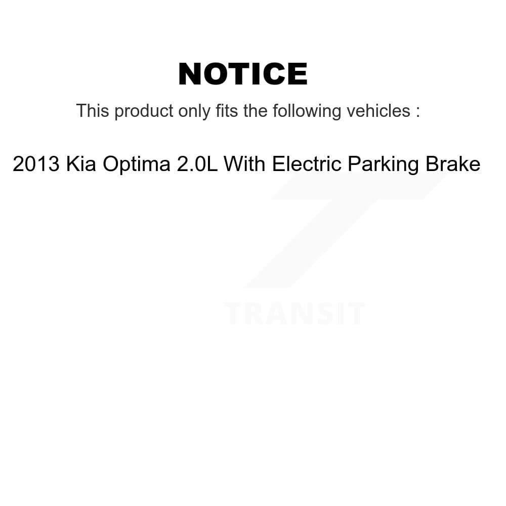 Transit Auto - KCD-100561T - Rear Disc Brake Kits image 24