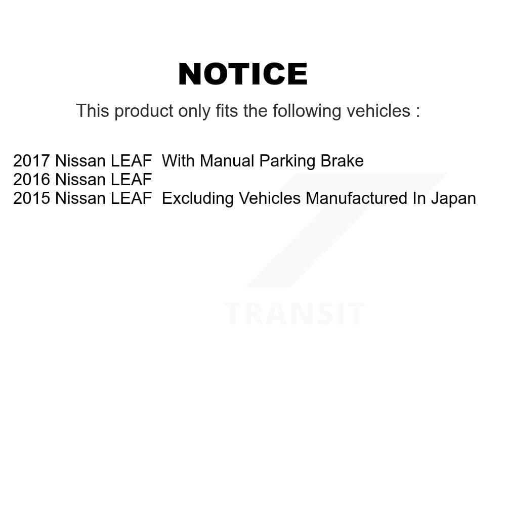 Transit Auto - KCD-100886N - Front and Rear Disc Brake Kits image 24