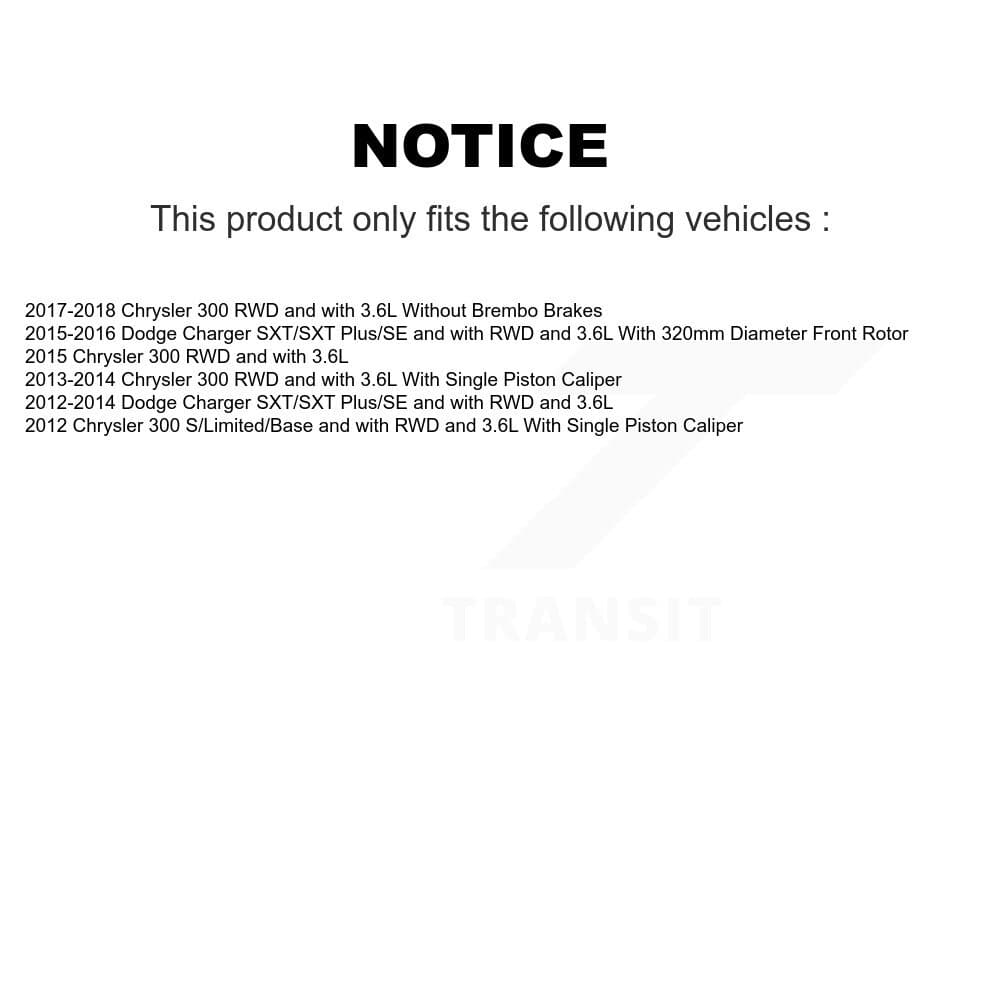 Transit Auto - KCD-100964N - Front and Rear Disc Brake Kits image 24