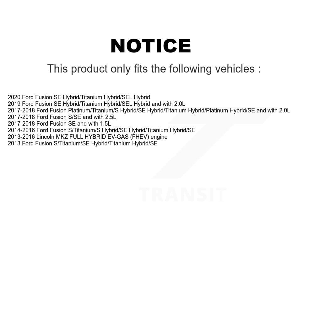 Transit Auto - KCD-101087N - Front and Rear Disc Brake Kits image 24