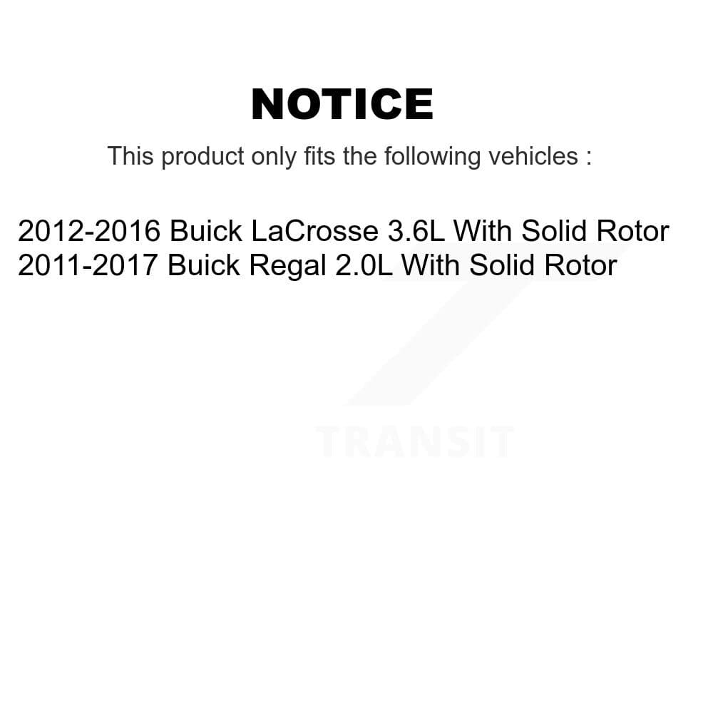 Transit Auto - KCD-101447N - Rear Disc Brake Kits image 24