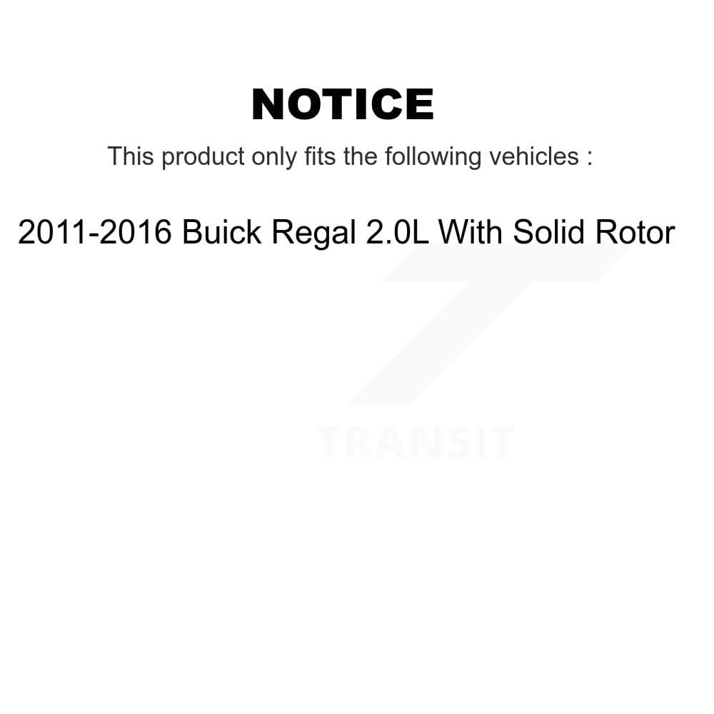 Transit Auto - KCD-101769N - Rear Disc Brake Kits image 24